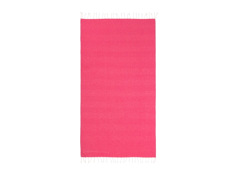 Telo mare/pareo  in cotone riciclato  da 180 gr/m2 con frange, misura 90x170 cm FullGadgets.com