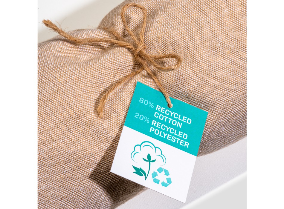 Telo mare/pareo  in cotone riciclato  da 180 gr/m2 con frange, misura 90x170 cm FullGadgets.com