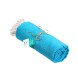 Telo mare/pareo  in cotone riciclato  da 180 gr/m2 con frange, misura 90x170 cm FullGadgets.com