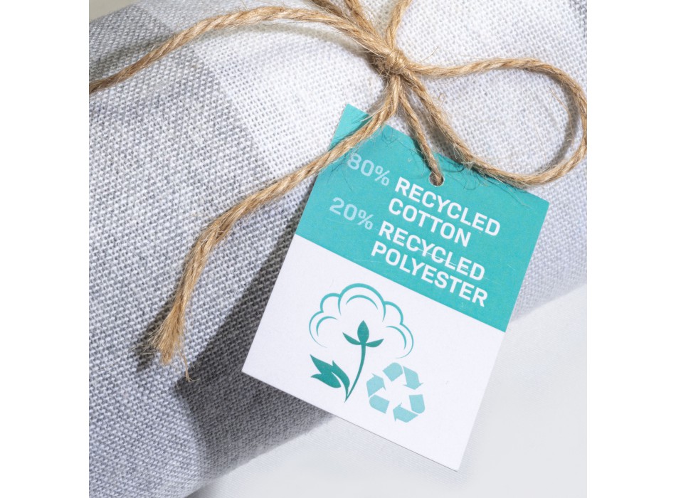 Telo mare/pareo  in cotone riciclato  da 180 gr/m2 con frange, misura 90x170 cm FullGadgets.com