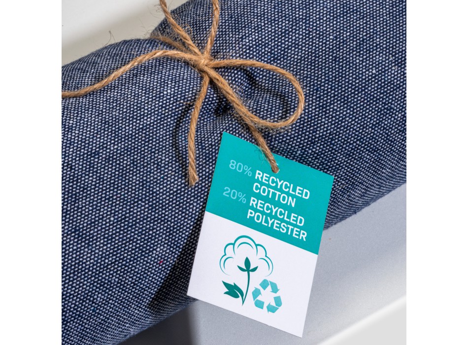 Telo mare/pareo  in cotone riciclato  da 180 gr/m2 con frange, misura 90x170 cm FullGadgets.com