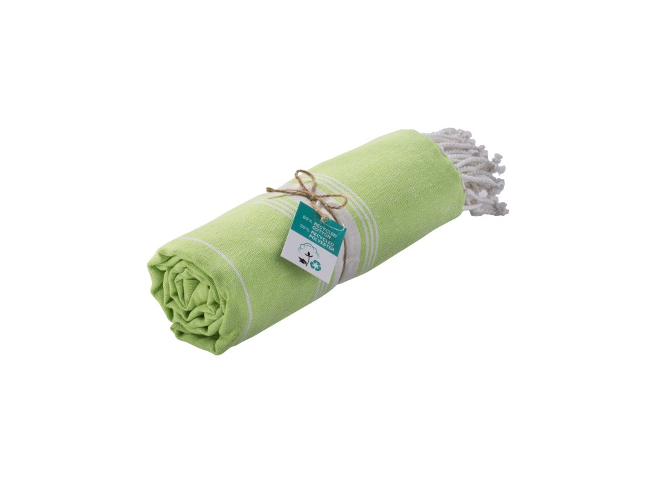Telo mare/pareo  in cotone riciclato  da 180 gr/m2 FullGadgets.com