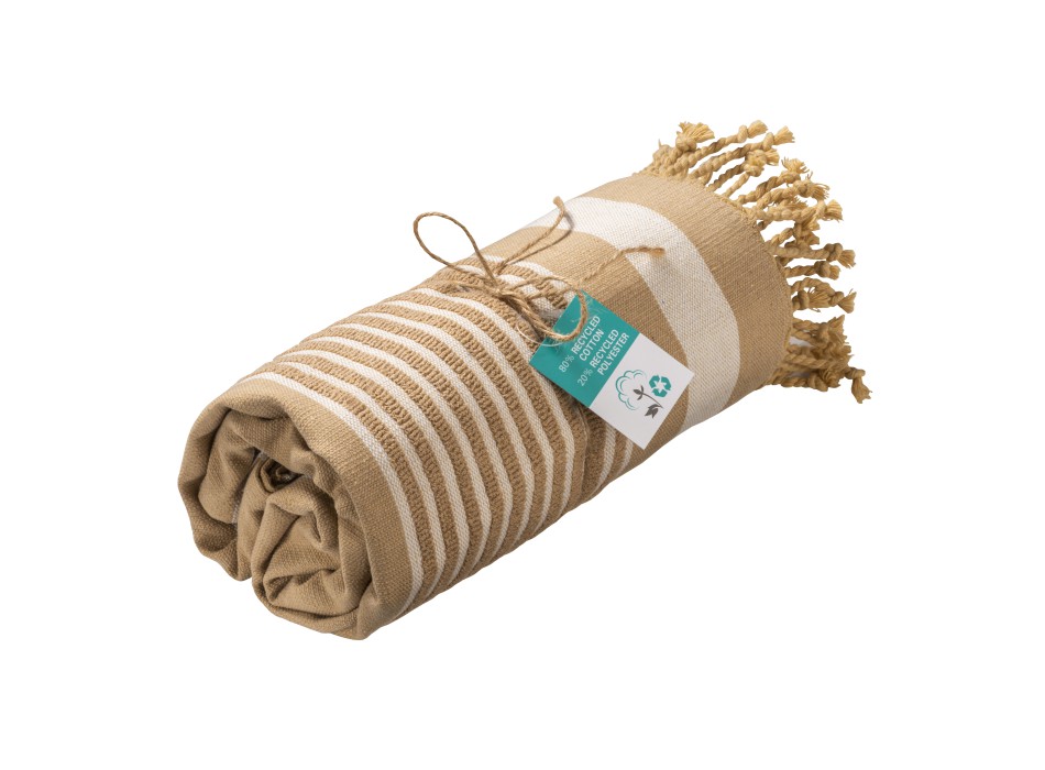 Telo mare/pareo  in cotone riciclato stile futa da 350 gr/m2 FullGadgets.com