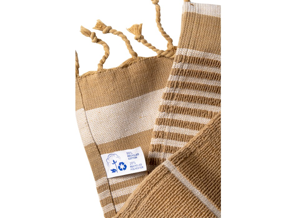 Telo mare/pareo  in cotone riciclato stile futa da 350 gr/m2 FullGadgets.com