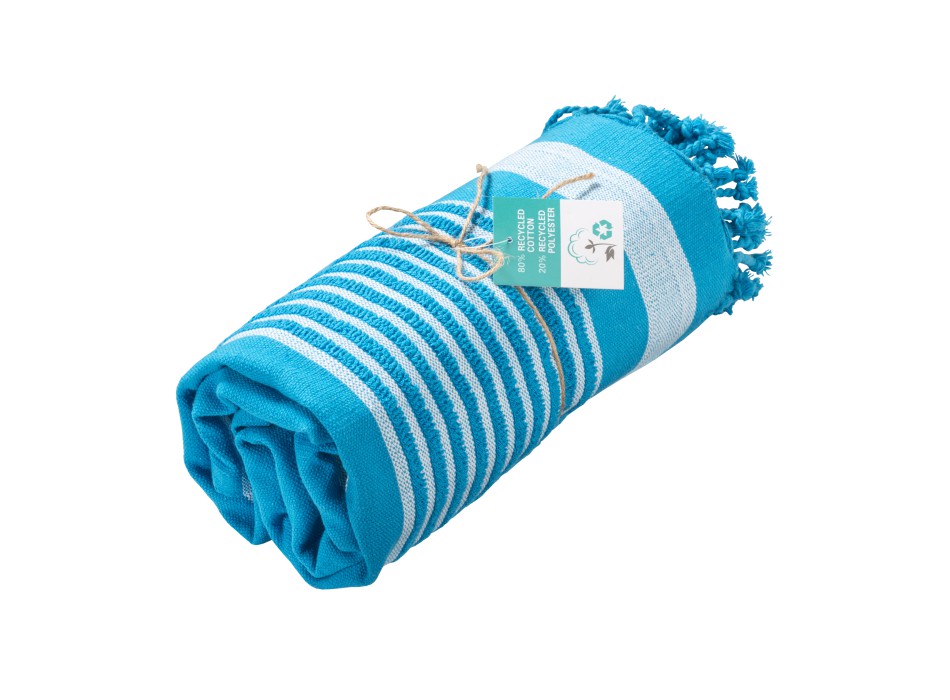 Telo mare/pareo  in cotone riciclato stile futa da 350 gr/m2 FullGadgets.com