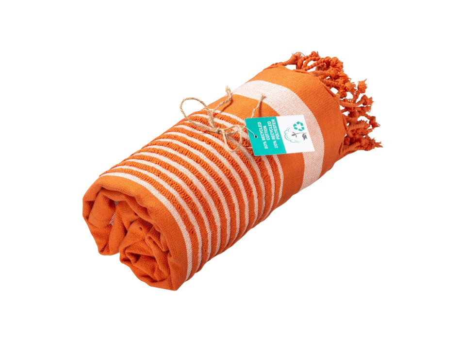 Telo mare/pareo  in cotone riciclato stile futa da 350 gr/m2 FullGadgets.com