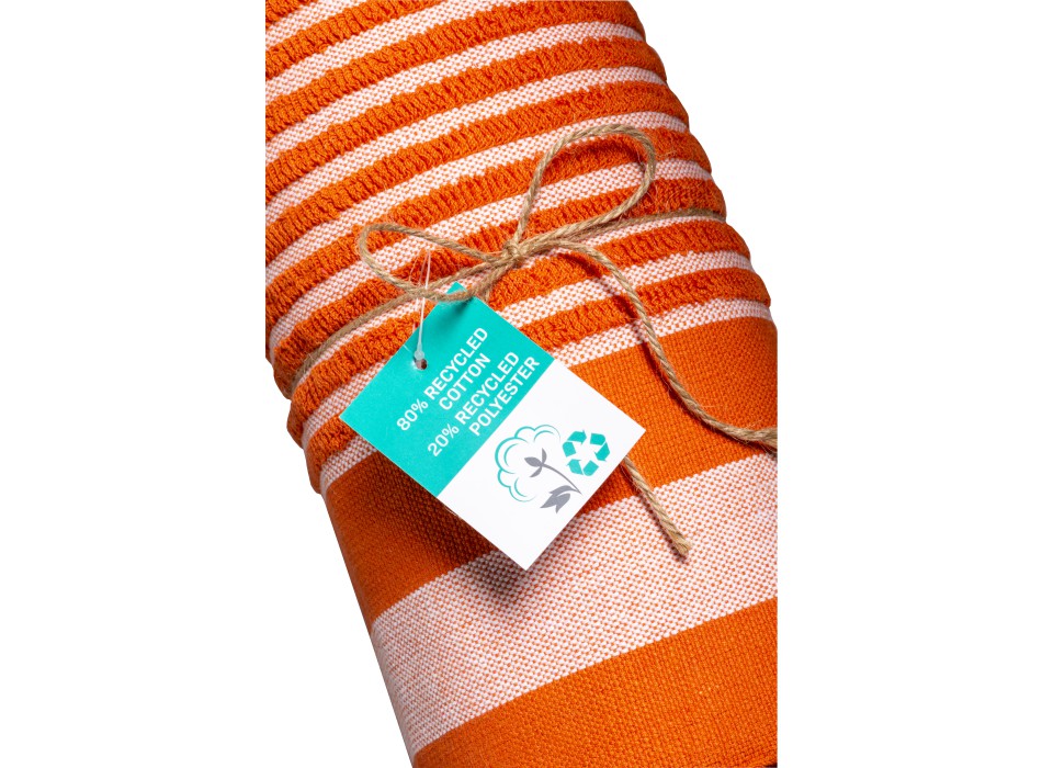 Telo mare/pareo  in cotone riciclato stile futa da 350 gr/m2 FullGadgets.com