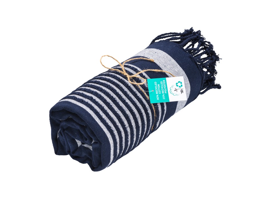 Telo mare/pareo  in cotone riciclato stile futa da 350 gr/m2 FullGadgets.com