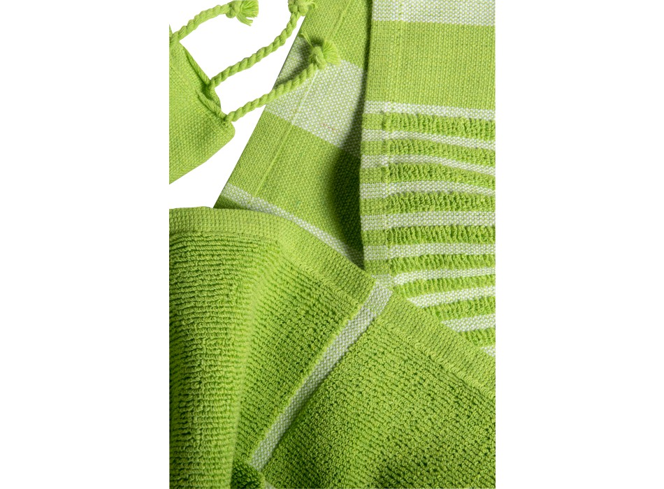 Telo mare/pareo  in cotone riciclato stile futa da 350 gr/m2 FullGadgets.com