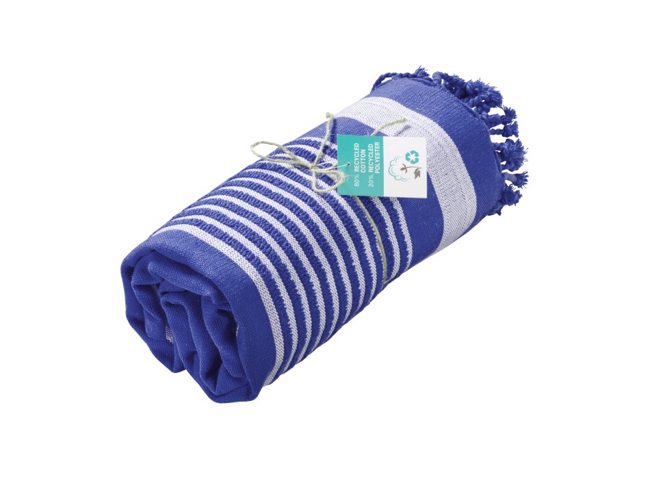 Telo mare/pareo  in cotone riciclato stile futa da 350 gr/m2 FullGadgets.com