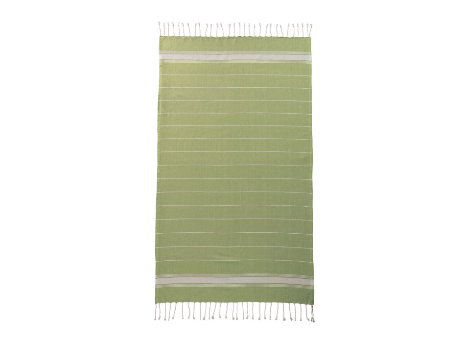 Telo mare/pareo stile Fouta 100% cotone 182gr/m2 con frange, misura  90x170 cm FullGadgets.com