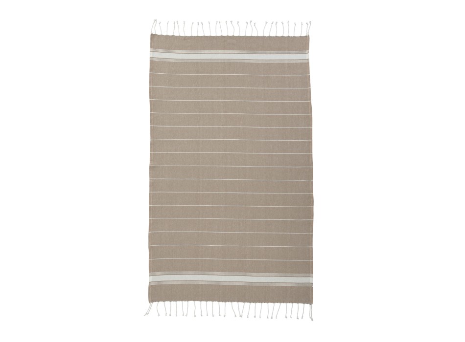 Telo mare/pareo stile Fouta 100% cotone 182gr/m2 con frange, misura  90x170 cm FullGadgets.com