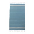 Telo mare/pareo stile Fouta 100% cotone 182gr/m2 con frange, misura  90x170 cm FullGadgets.com