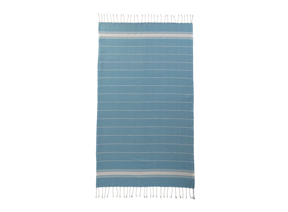 Telo mare/pareo stile Fouta 100% cotone 182gr/m2 con frange, misura  90x170 cm FullGadgets.com