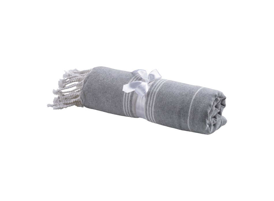 Telo mare/pareo stile Fouta 100% cotone 182gr/m2 con frange, misura  90x170 cm FullGadgets.com