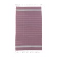 Telo mare/pareo stile Fouta 100% cotone 182gr/m2 con frange, misura  90x170 cm FullGadgets.com