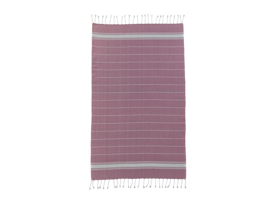Telo mare/pareo stile Fouta 100% cotone 182gr/m2 con frange, misura  90x170 cm FullGadgets.com