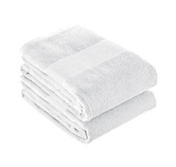 Telo spugna in cotone con banda 8 cm (80x150cm) FullGadgets.com