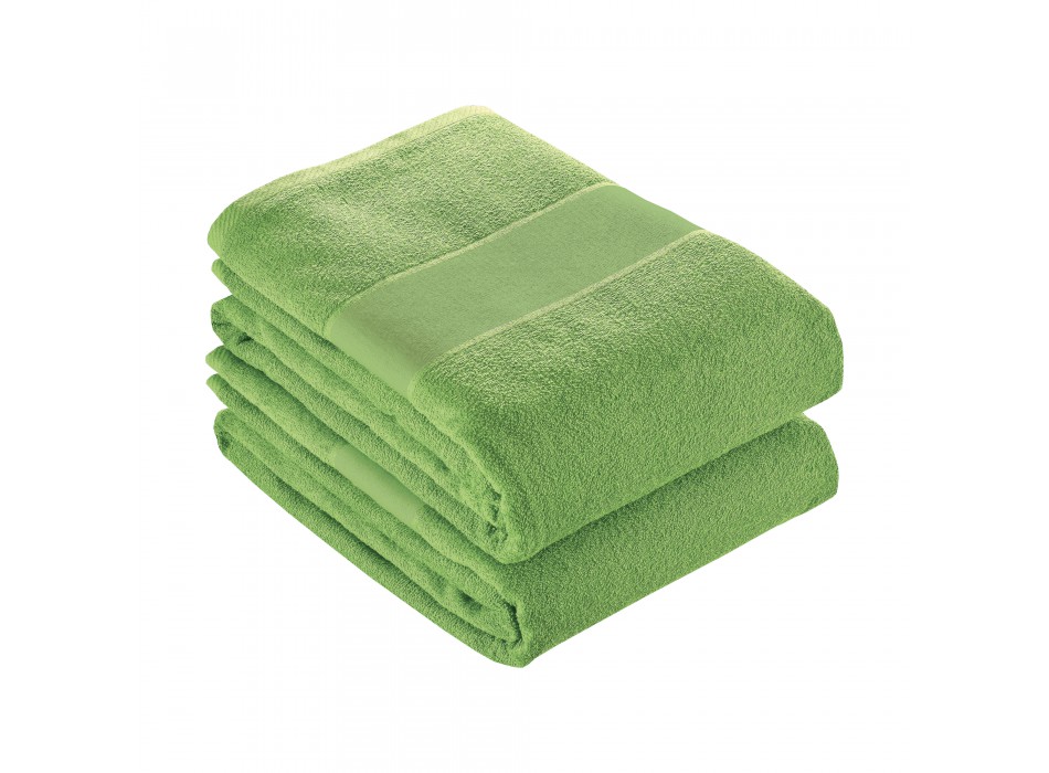 Telo spugna in cotone con banda 8 cm (80x150cm) FullGadgets.com