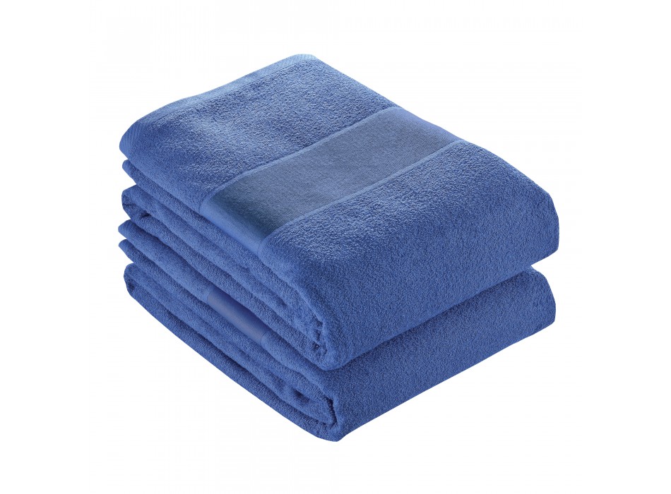 Telo spugna in cotone con banda in poliestere 8 cm FullGadgets.com