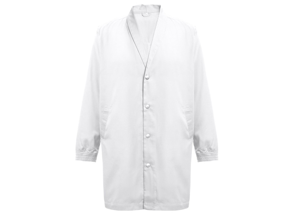 THC MINSK WH. Grembiule da lavoro in cotone e poliestere. Colore bianco FullGadgets.com