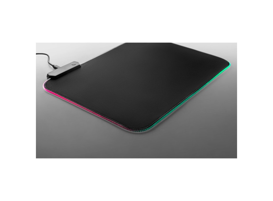 THORNE MOUSEPAD RGB. Tappetino per mouse da gioco con luci LED RGB in poliestere FullGadgets.com
