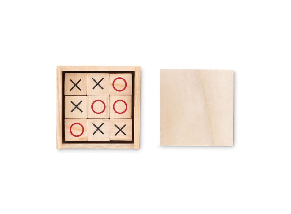 TIC TAC TOE - Gioco del tris in legno FullGadgets.com