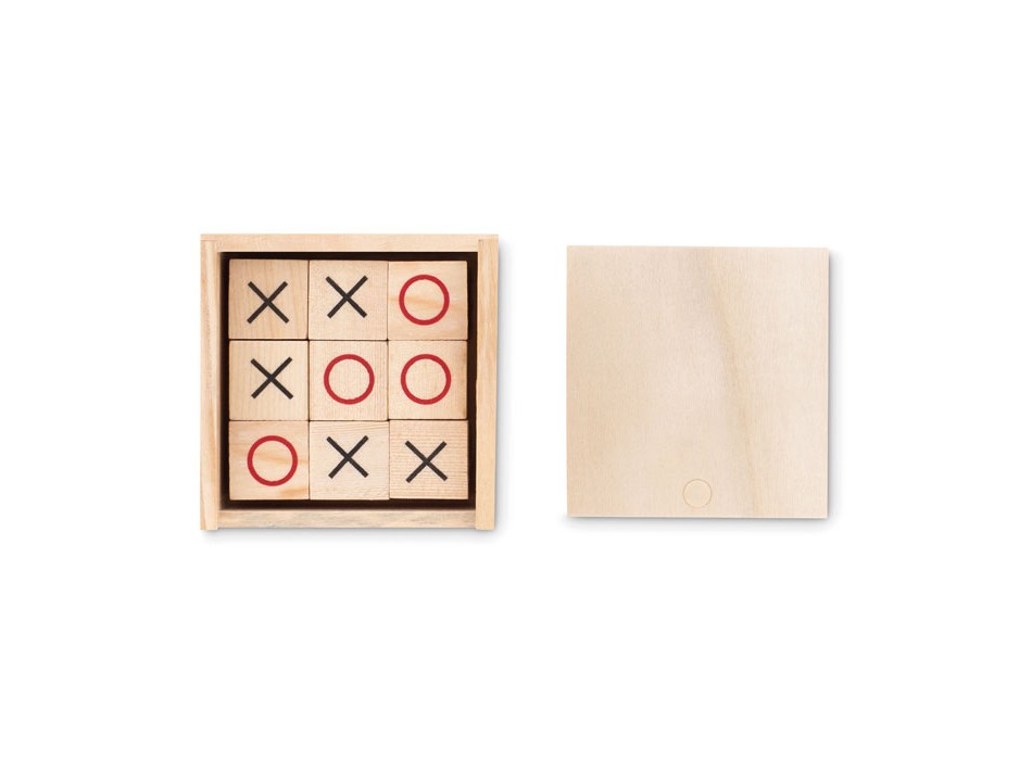 TIC TAC TOE - Gioco del tris in legno FullGadgets.com