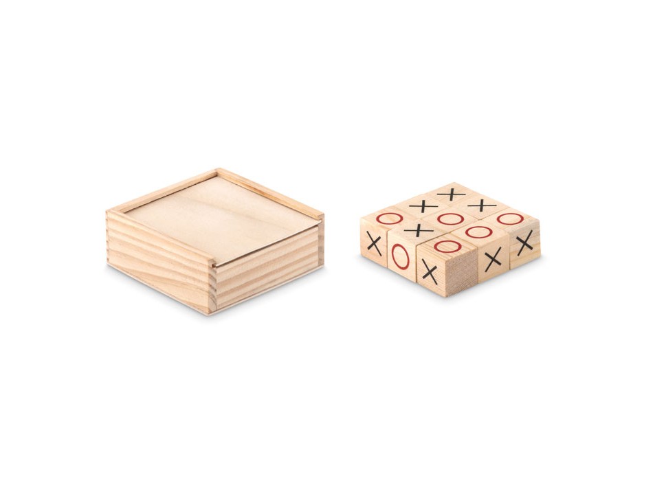 TIC TAC TOE - Gioco del tris in legno FullGadgets.com