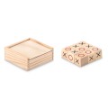 Tic Tac Toe - Gioco Del Tris In Legno Personalizzabile