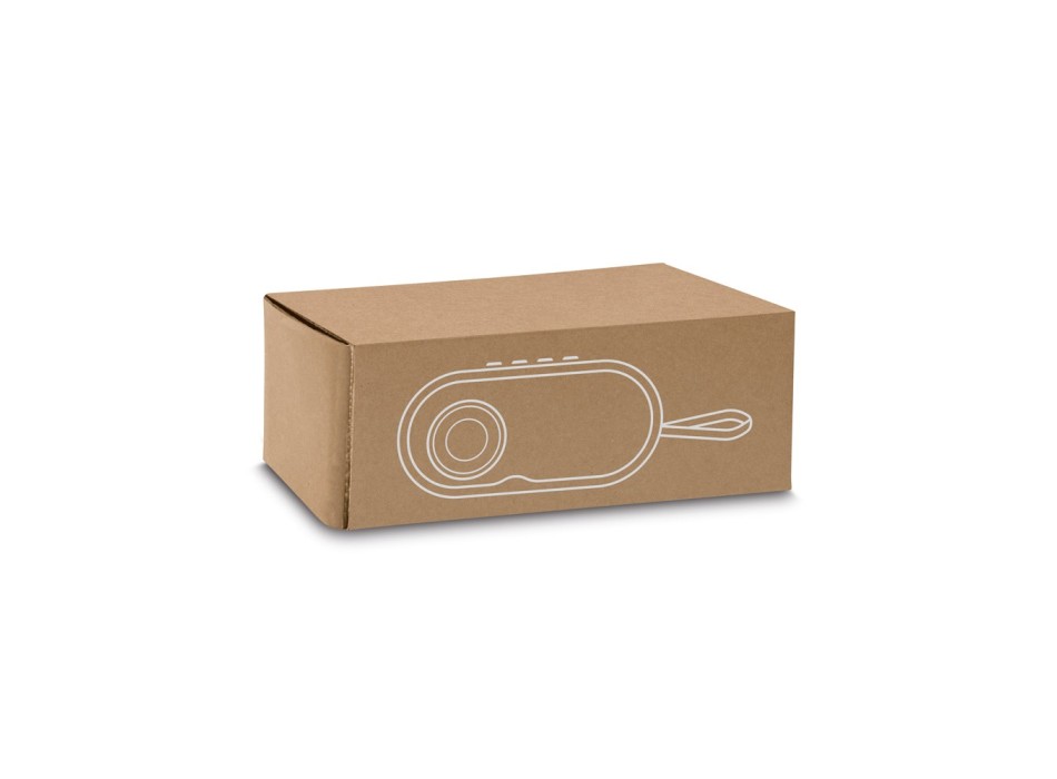 TILLY. Altoparlante portatile da 3W con durata della batteria di 5 ore in bambù e ABS riciclato (100% rABS) FullGadgets.com