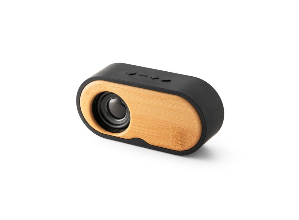 TILLY. Altoparlante portatile da 3W con durata della batteria di 5 ore in bambù e ABS riciclato (100% rABS) FullGadgets.com