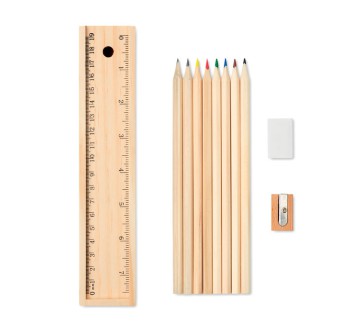TODO SET - Set 12 penne in box di legno FullGadgets.com