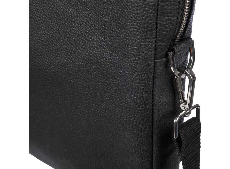 Tomato leather laptop bag Lillian FullGadgets.com