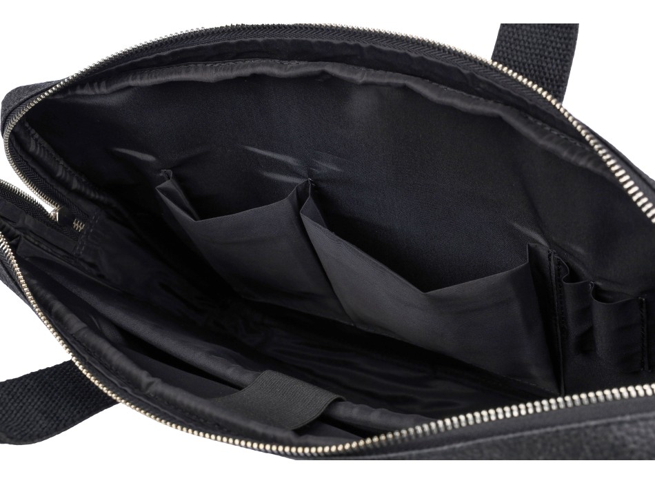 Tomato leather laptop bag Lillian FullGadgets.com