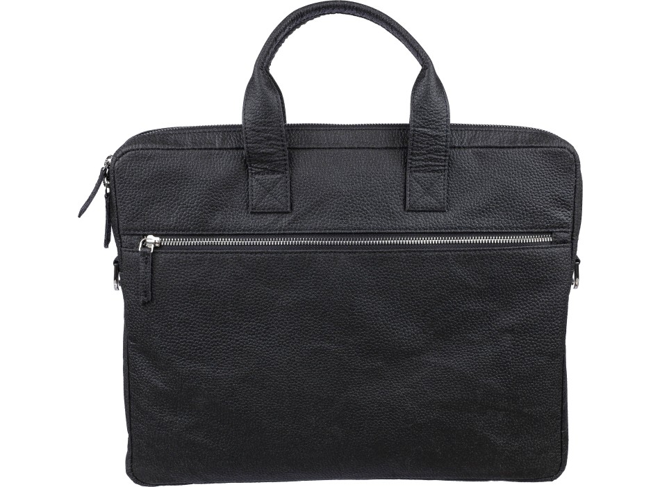 Tomato leather laptop bag Lillian FullGadgets.com