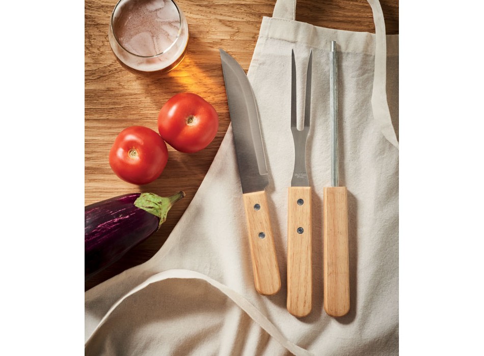 TOOLDERA - Attrezzi da barbecue in acciaio FullGadgets.com