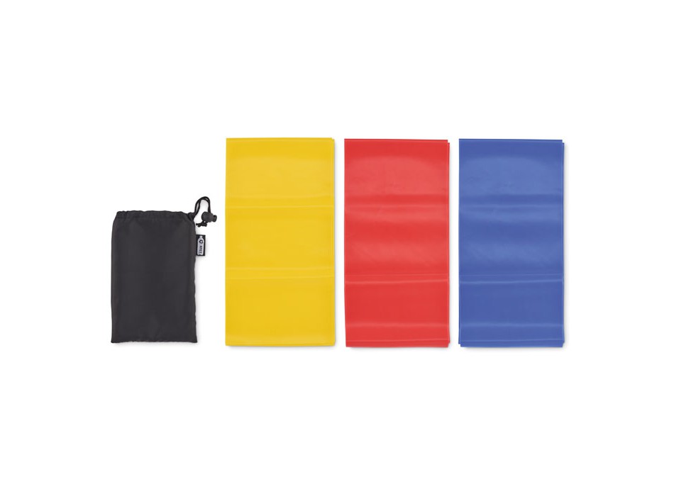 TOP FIT - Set di 3 fasce fitness in TPE FullGadgets.com