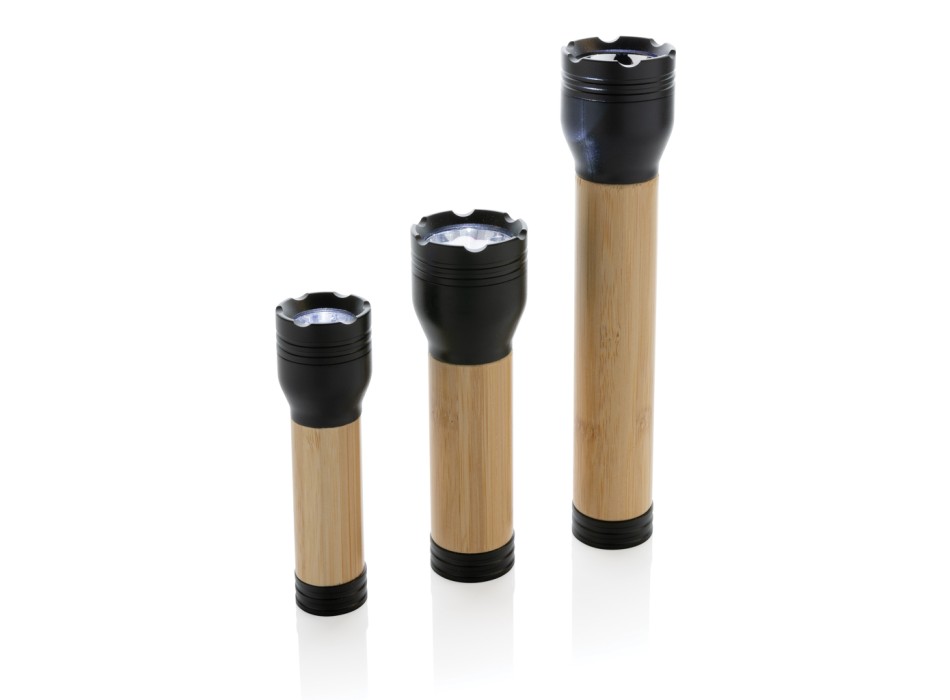 Torcia 5W Lucid in plastica riciclata RCS e bambù FullGadgets.com