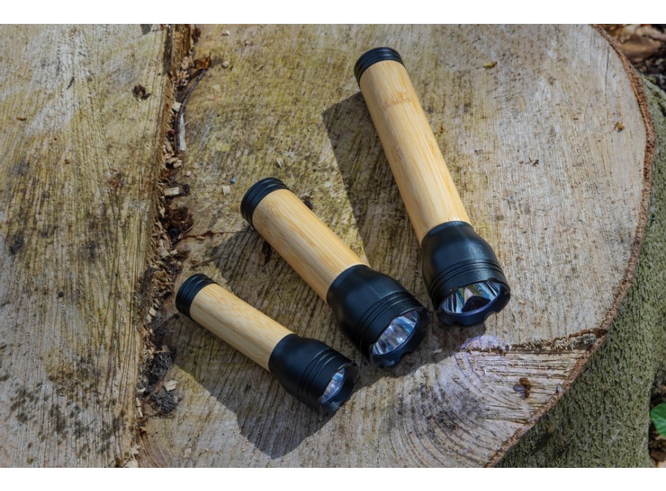 Torcia 5W Lucid in plastica riciclata RCS e bambù FullGadgets.com