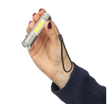 Torcia alluminio riciclato COB Sami FullGadgets.com