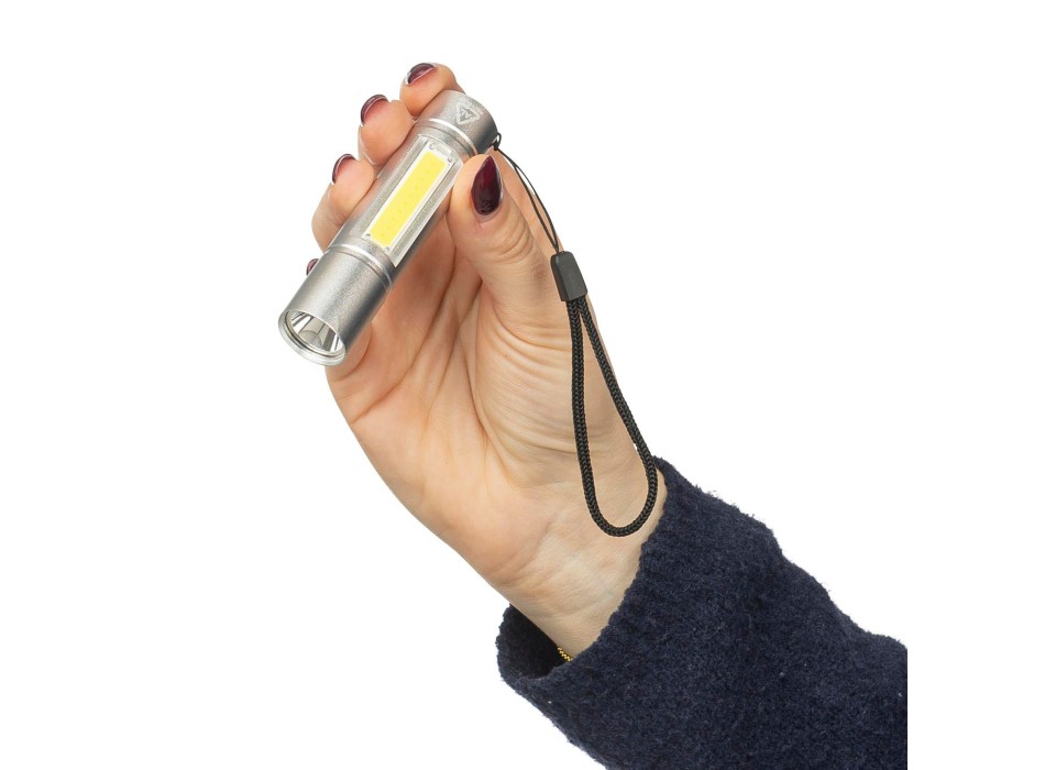 Torcia alluminio riciclato COB Sami FullGadgets.com