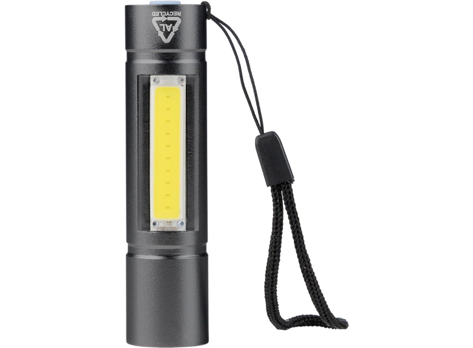 Torcia alluminio riciclato COB Sami FullGadgets.com