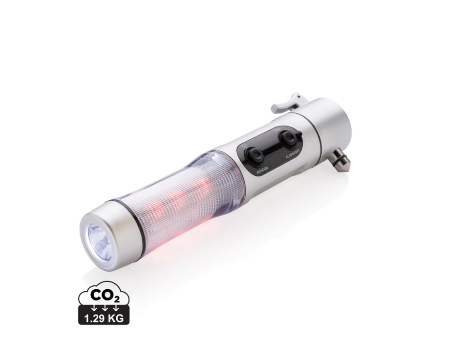 Torcia d’emergenza con martello FullGadgets.com