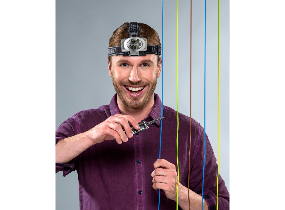 Torcia da esplorazione a 8 Led, in ABS Marisa FullGadgets.com