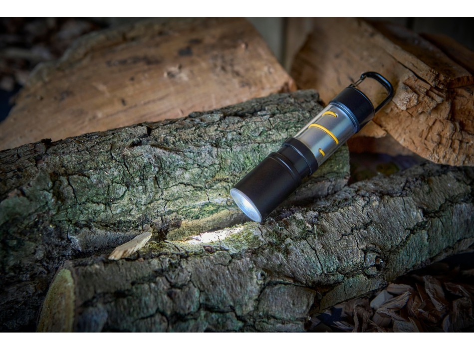 Torcia elettrica COB in alluminio Vela FullGadgets.com