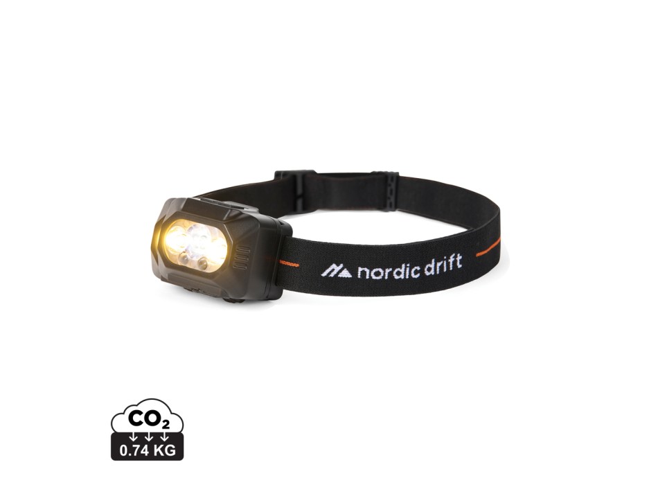 Torcia frontale ad alte prestazioni Nordic Drift Everest FullGadgets.com