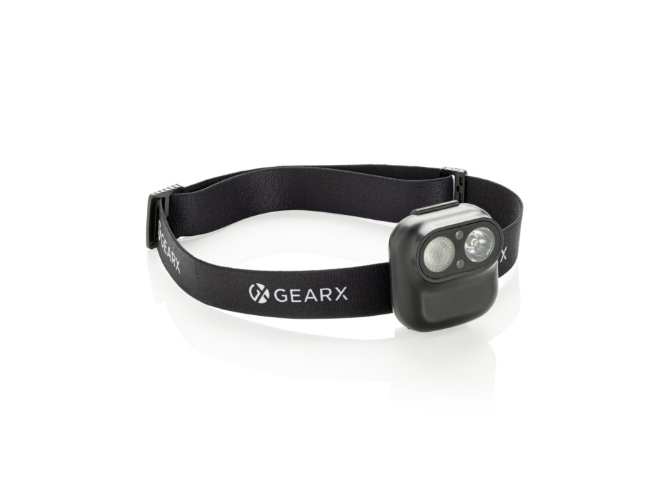 Torcia frontale Gear X rPlastica RCS e sensore di movimento FullGadgets.com