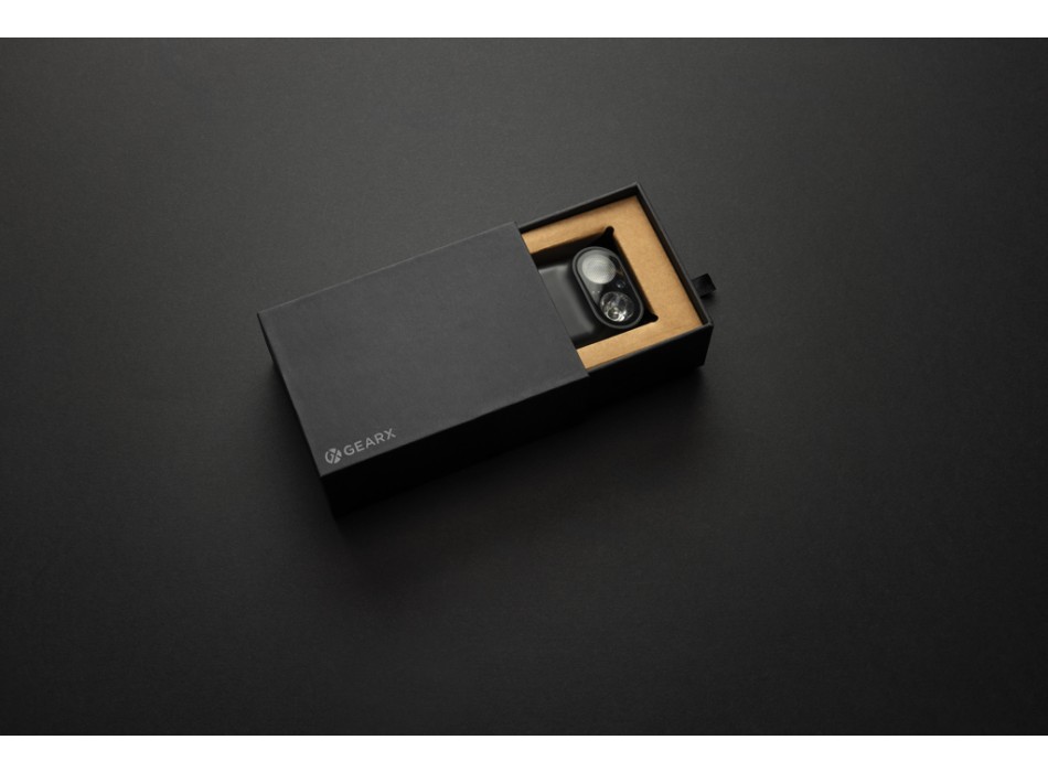 Torcia frontale Gear X rPlastica RCS e sensore di movimento FullGadgets.com
