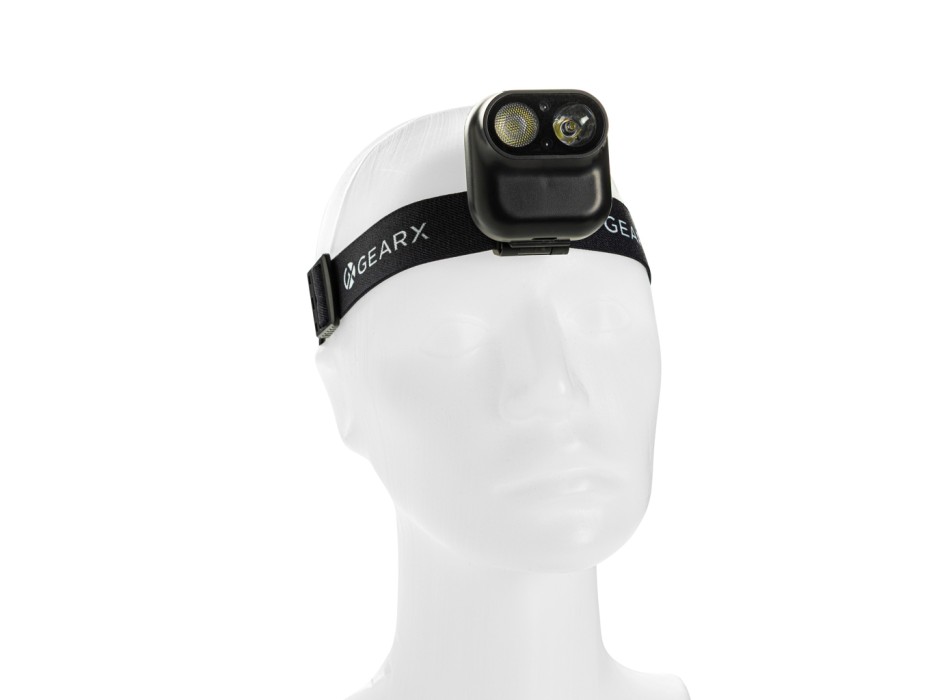 Torcia frontale Gear X rPlastica RCS e sensore di movimento FullGadgets.com